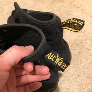 Doc martens canvas high top